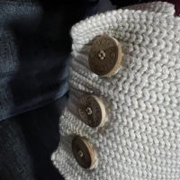 UGG Cardy Cable Knit Sweater Button Tall Boots — номер 40, снимка 6 - Дамски ботуши - 35962250