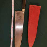 Огромен старинен касапски нож, снимка 2 - Антикварни и старинни предмети - 41847986