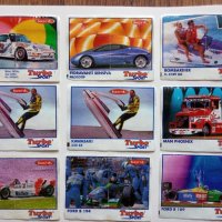 Картинки от дъвки ТУРБО Turbo sport червено-син надпис, снимка 1 - Колекции - 42073391
