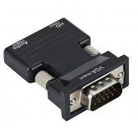 Адаптер HDMI към VGA + audio конвертор HDMI to VGA, снимка 6 - Кабели и адаптери - 39919887