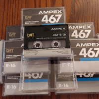 DAT AMPEX 467 R-16, снимка 2 - Аудио касети - 36153372