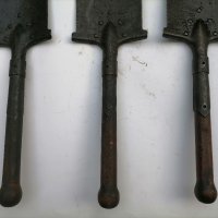 Стара военна лопата  ПСВ , снимка 5 - Антикварни и старинни предмети - 41669748