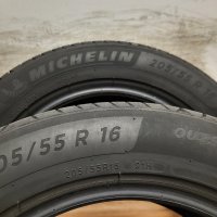 2 бр. 205/55/16 Michelin / летни гуми, снимка 6 - Гуми и джанти - 44369453