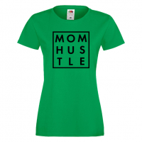 Дамска тениска Mom Hustle,Празник на Майката,Подарък,Изненада,Рожден Ден, снимка 6 - Тениски - 36296928