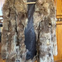 СПЕШНО! Дамско палто с естествен косъм от сибирска лисица, снимка 3 - Палта, манта - 41982176