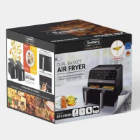 Фритюрник AirFryer Rosberg Premium, снимка 3 - Фритюрници - 44673030