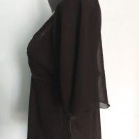 Официална блуза тип туника от шифон  "Vero Moda"® / унисайз, снимка 4 - Корсети, бюстиета, топове - 36149090