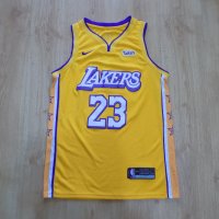 баскетболен потник lakers le bron james wish nike nba екип оригинал M, снимка 1 - Спортни дрехи, екипи - 41643005