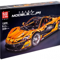 McLaren P1 Кола Конструктор 3228ч. 1:8 57см. RC Смарт Управление Lego, снимка 4 - Конструктори - 36469491