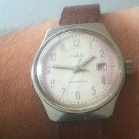 Часовник Ruhla. Made in GDR. Vintage watch. Механичен механизъм. Рухла , снимка 13 - Мъжки - 41825236