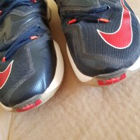 NIKE Zoom LeBron 13 XIII USA Midnight Navy/ Varsity Red, снимка 4 - Кецове - 38754042