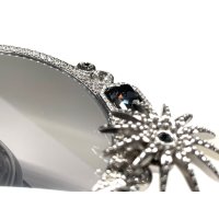 ATELIER SWAROVSKI 🍊 Дамски слънчеви очила “SILVER NIGHT & BLACK DIAMOND” нови с кутия, снимка 13 - Слънчеви и диоптрични очила - 41417055