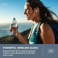CREATIVE Zen Air Pro Леки, устойчиви на изпотяване слушалки, IPX5, 33ч, снимка 4 - Безжични слушалки - 44500924