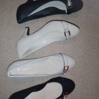 ОБУВКИ дамски на ток 2 вида продавам, снимка 2 - Дамски обувки на ток - 39653002