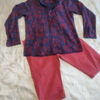 Сет - Риза и къси панталонки, р. 164 см, снимка 1 - Детски комплекти - 41066689