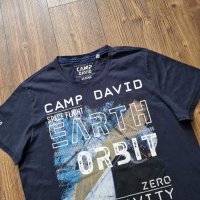 Страхотна мъжка  тениска  CAMP DAVID  размер  XL, снимка 3 - Тениски - 40738802