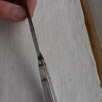 Стар критски ергенски нож острие ножче, снимка 6 - Антикварни и старинни предмети - 44481390