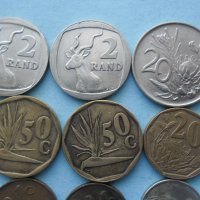 Лот монети Южна африка, снимка 2 - Нумизматика и бонистика - 41659408