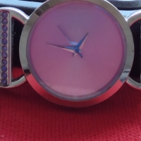 Стилен дамски часовник AVON QUARTZ много красив с кристали Сваровски - 7865, снимка 3 - Дамски - 36111068