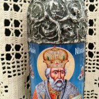 Икона на Свети Николай Чудотворец, различни изображения icona Sveti Nikolai, снимка 11 - Икони - 12652829