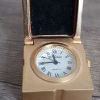 Миниатюрен кварцов часовник " LE TEMPS"-подаръче, снимка 2 - Антикварни и старинни предмети - 41922458