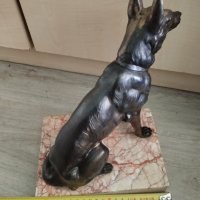 стара статуетка-куче, снимка 5 - Антикварни и старинни предмети - 41415308