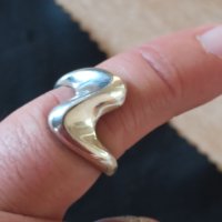 Дизайнерски сребърен пръстен , снимка 7 - Пръстени - 41864366