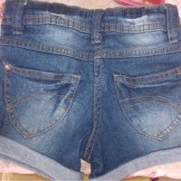 Детски дънкови панталонки нови от Испания 86см , снимка 1 - Детски къси панталони - 41791792