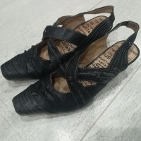 Дамски обувки MUSTANG /естествена кожа - N36, снимка 1 - Дамски обувки на ток - 40888433