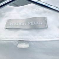 Бяла риза MARCO PECCI памук, снимка 2 - Ризи - 41491932