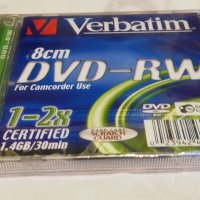 Verbatim  DVD-RW, снимка 1 - Чанти, стативи, аксесоари - 34674738