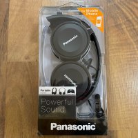 Panasonic RP-HF100ME-K Стерео слушалки с микрофон, снимка 1 - Слушалки и портативни колонки - 40291264