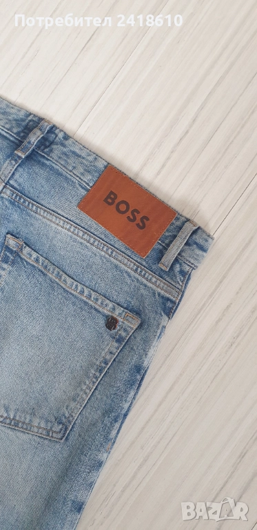 Hugo Boss Onyx Selvedge BOSlim Fit  Mens Size 33/32 НОВО! ОРИГИНАЛ Мъжки Дънки!, снимка 1