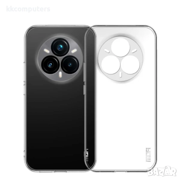 Realme 14 Pro 5G MOFI Силиконов Калъф Ultra-Thin TPU и Протектор, снимка 1