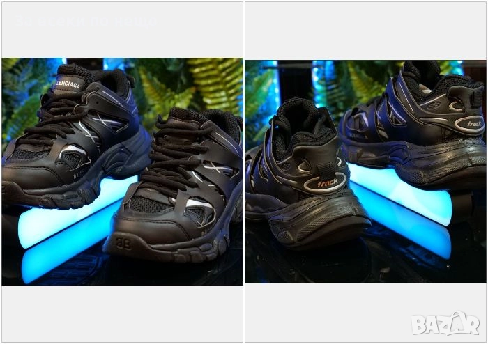 Balenciaga track Унисекс👟Мъжки Черни Маратонки С Кутия👟Дамски Спортни Обувки Баленсиага Код S97, снимка 1
