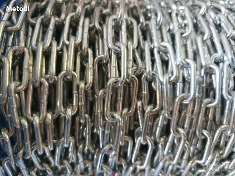 Верига на макара ф 3 мм, дължина 49м. Цената е за цялата макара., снимка 1