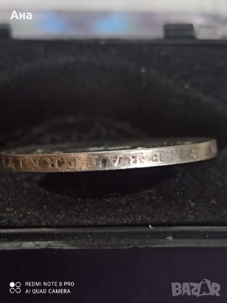 5 франка 1960 сребро унк 12 грама проба 835 / 1000, снимка 1