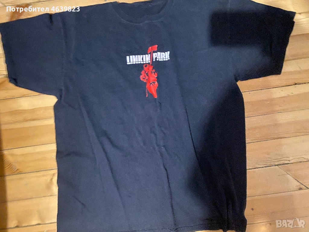 Черна тениска Linkin park, снимка 1