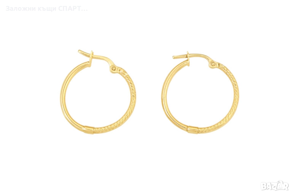 Златни Обеци  Грамаж: 1.80гр. , снимка 1