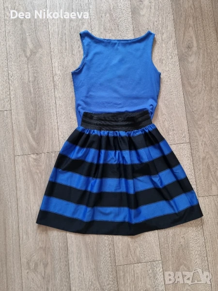 Лот топ и пола в син цвят , снимка 1