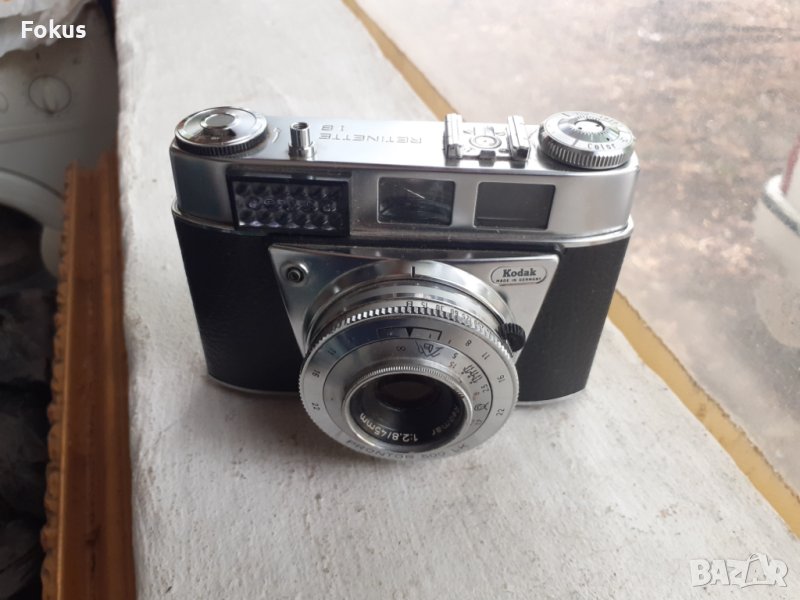 Механичен лентов фотоапарат Kodak Retinette 1B, снимка 1
