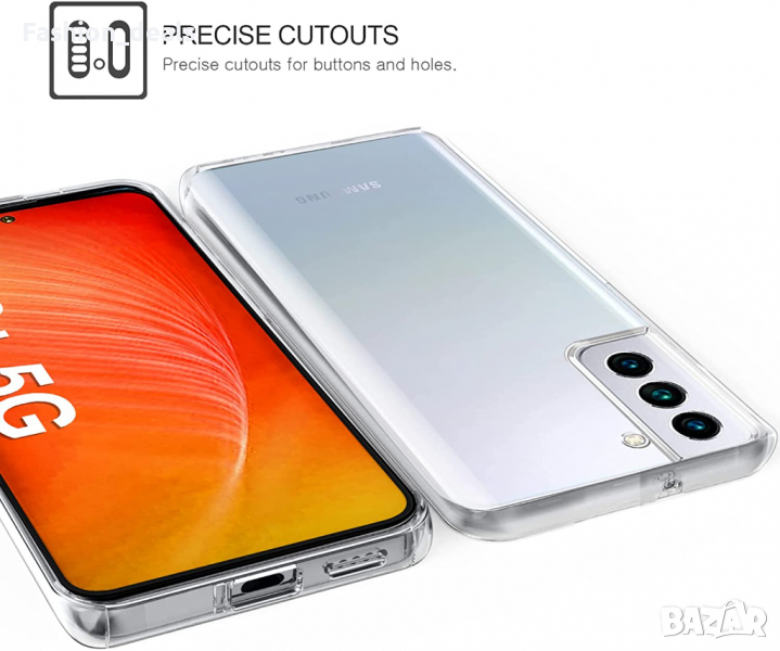 Нов прозрачен силиконов Калъф кейс за Samsung Galaxy S22+ Plus Самсунг, снимка 1
