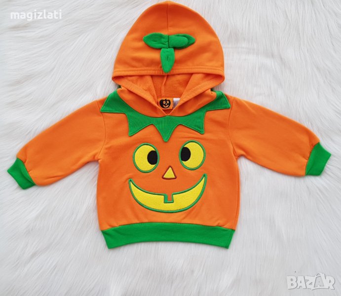 Блуза за Хелуин тиква размер 9 месеца, снимка 1