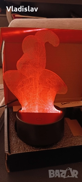 3D LED лампа Spider-Man , снимка 1