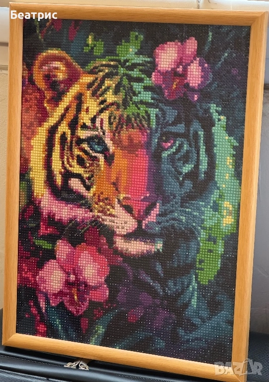 Диамантени гоблени с кръгли мъниста-животни, снимка 1