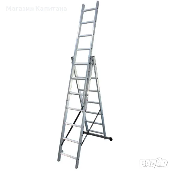 Стълба трираменна професионална Aron 3х7 стъпала, снимка 1