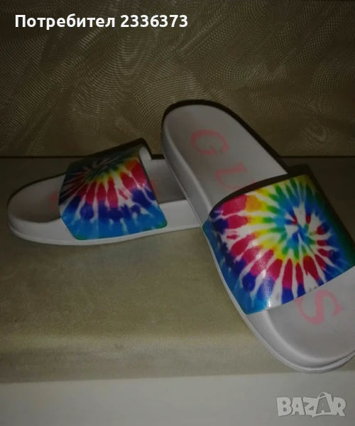 Дамски чехли Guess, номер 36, снимка 1