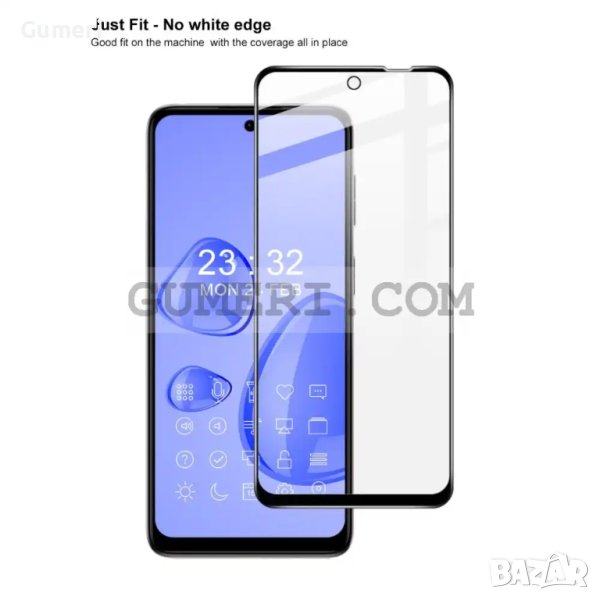 Realme C53 4G Стъклен Протектор За Целия Дисплей Full Glue, снимка 1