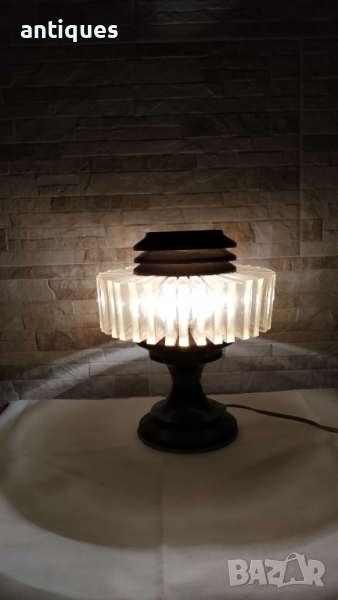 Стара настолна нощна лампа  - Антика, снимка 1