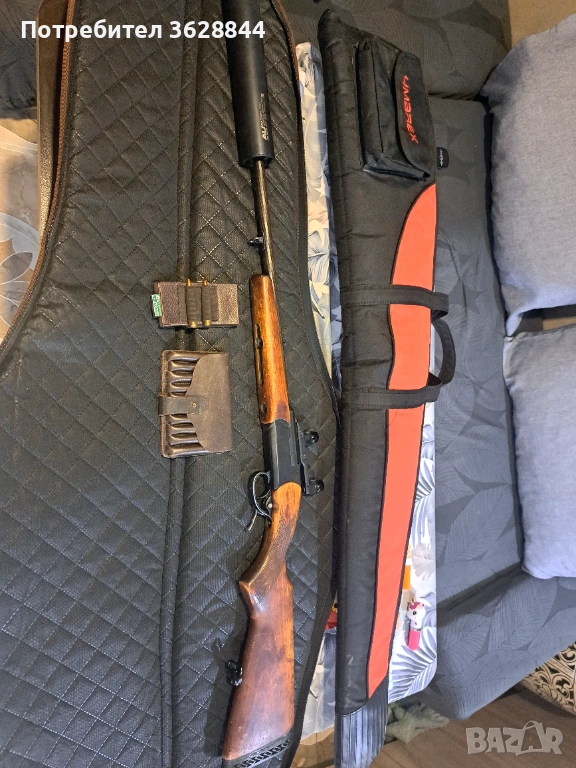 Ловна карабина ИЖ 18 МН 308 win + супресор , снимка 1